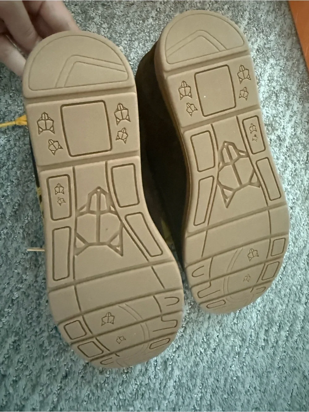 Naked Wolfe Suede Sneakers with Yellow Satin Ribbon Laces